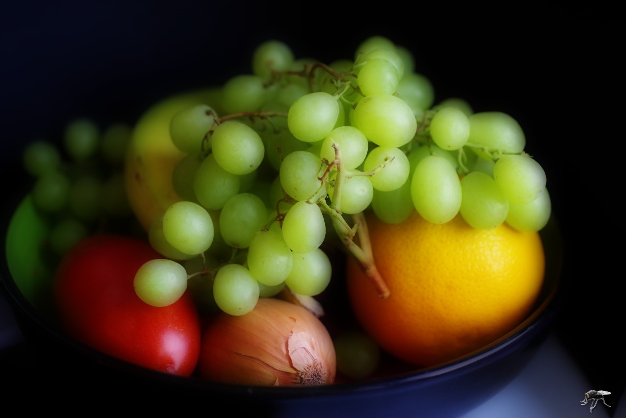 Obst und Gemse Schale