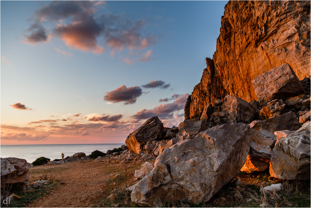 Abends am Capo San Vito - Sizilien