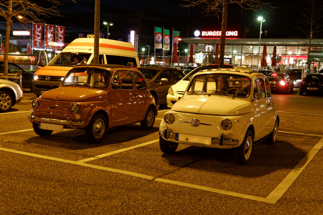 Fiat 500 im Doppel