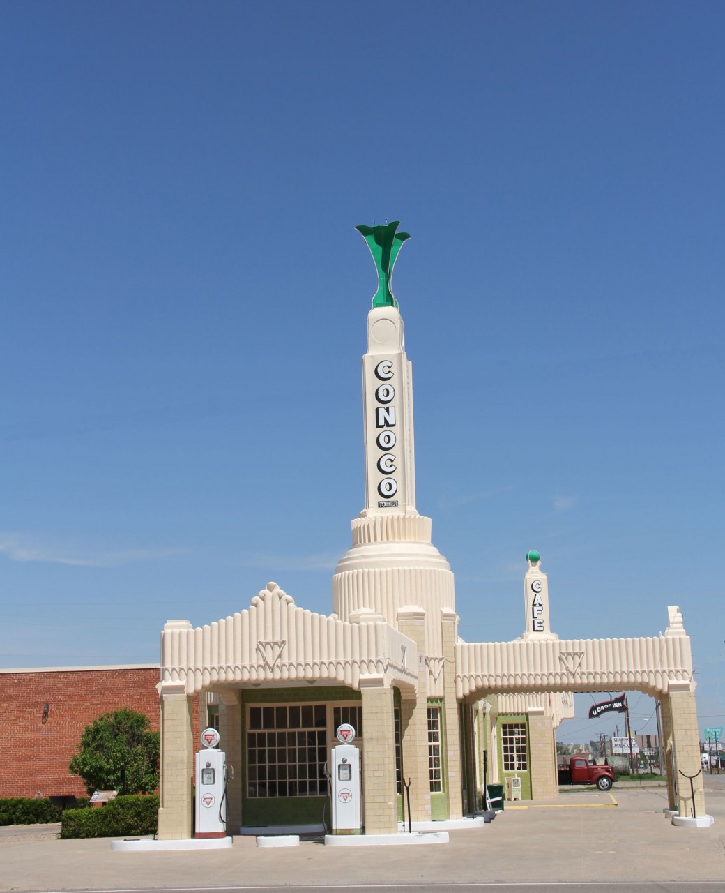 Shamrock Conoco Tower an der Route 66