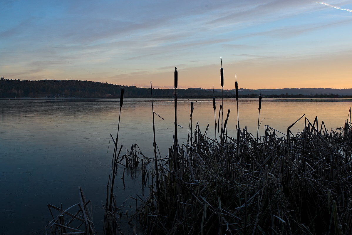 Weihnachtsmorgen am Brombachsee