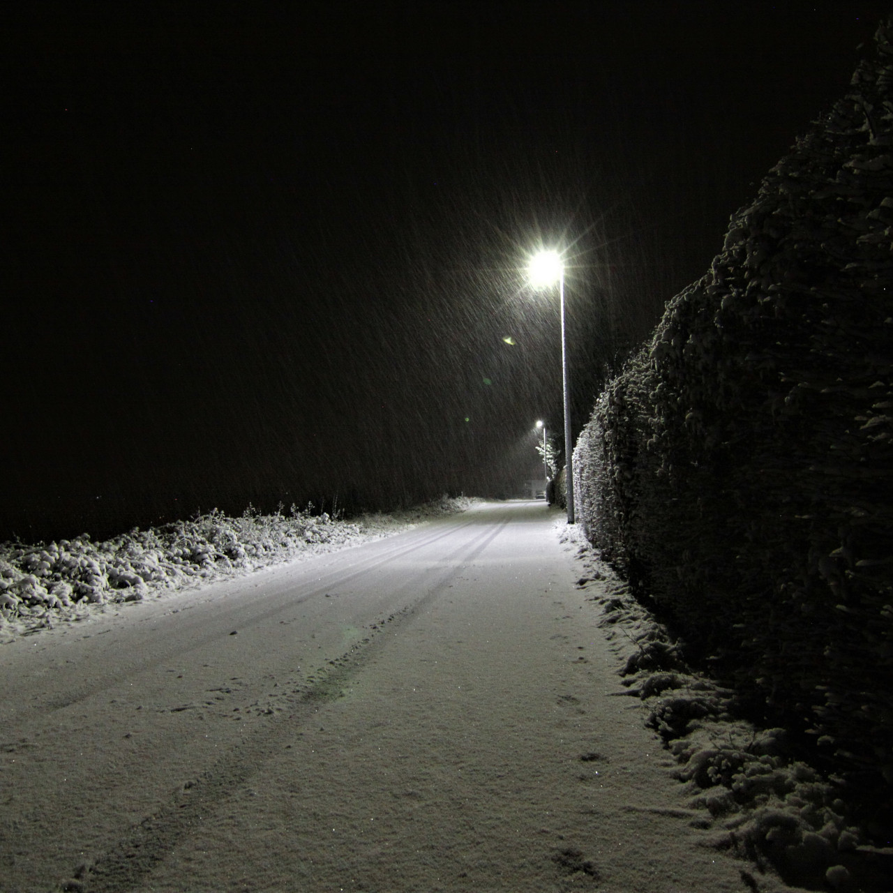 Winter vor der Haustr - 01 23