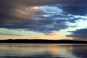 Abendstimmung ber dem Glafsfjorden