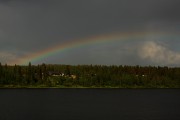 Regenbogen ber dem Torne lv ....