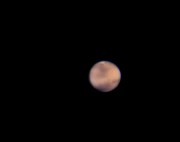 Der Mars am 22.3.2012