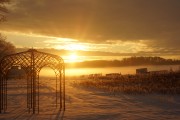 Sonnenuntergang in Warleberg NOK