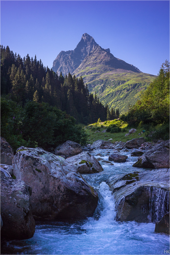 Das Matterhorn...