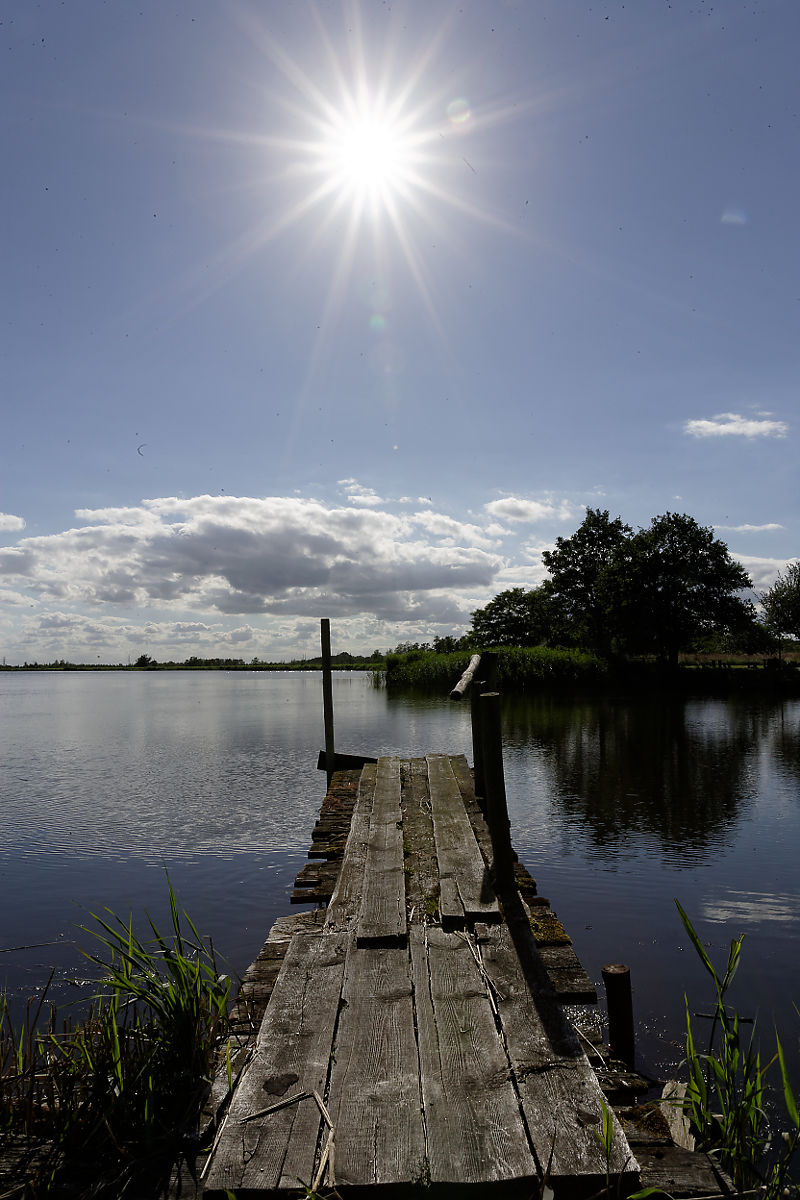 Steg in Wicko am Stettiner Haff