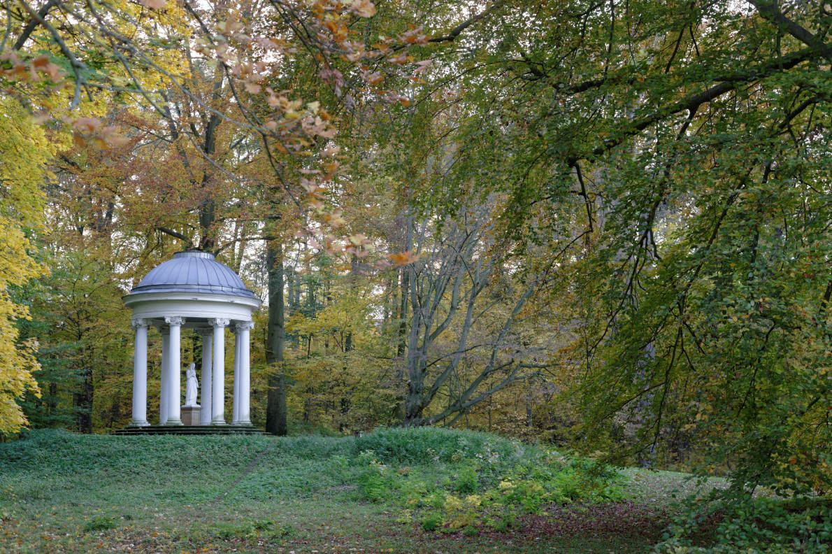 Herbst im Schlosspark Bad Kstritz