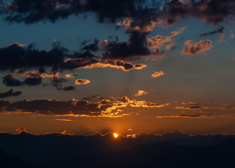 Sonnenaufgang in der Provence