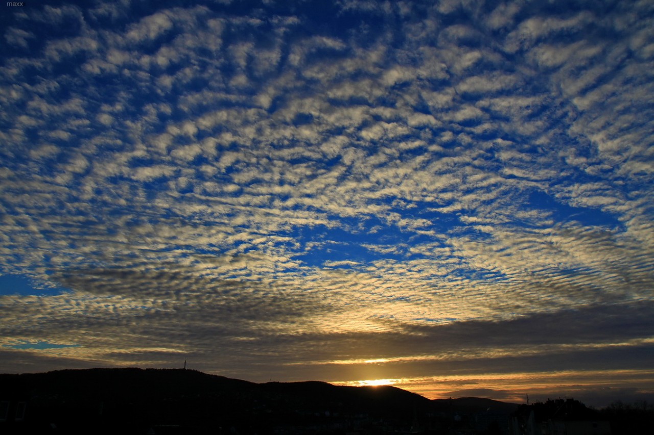 Evening sky in Hagen