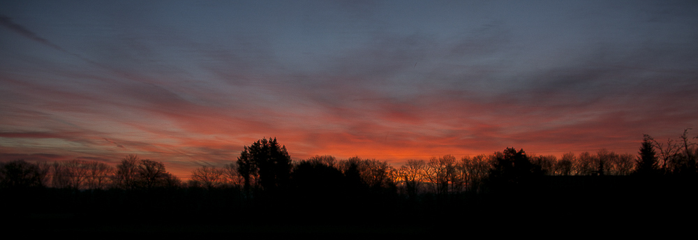 Sonnenaufgang am Rott