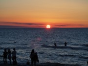 Sonnenuntergang an der Ostsee